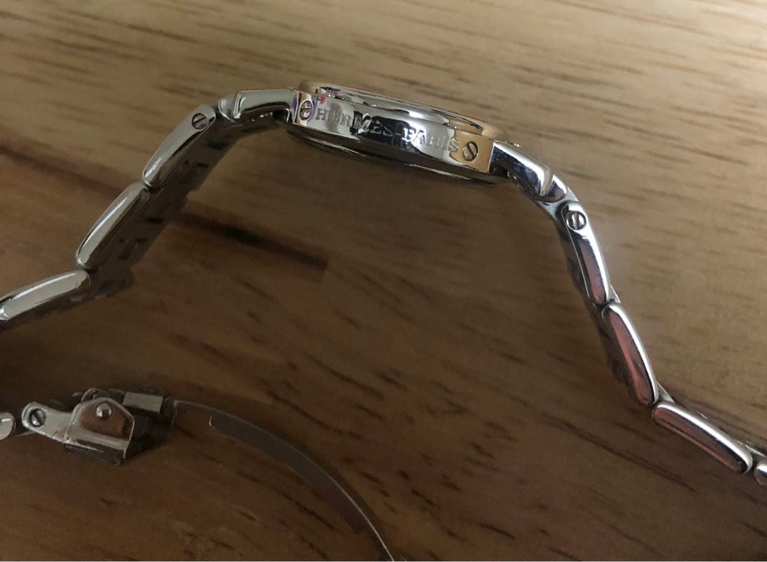 専用ページ　エルメス クリッパー CL4.210 クオーツ ホワイト レディース