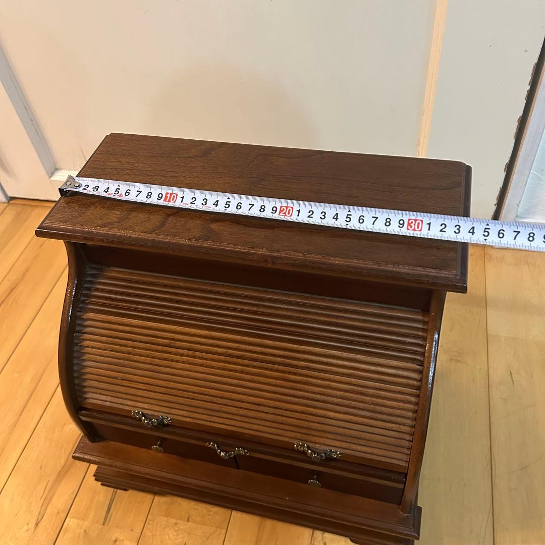 ☆アンティーク☆　木製　ジュエリーボックス　小物入れ　蛇腹