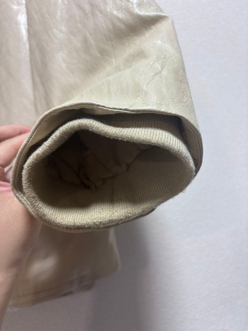 ジャケット・アウター natumiPASTING LIKE SYNTHETIC LEATHER