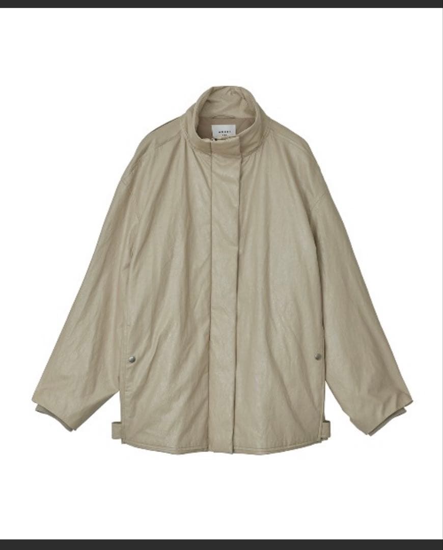 ジャケット・アウター natumiPASTING LIKE SYNTHETIC LEATHER