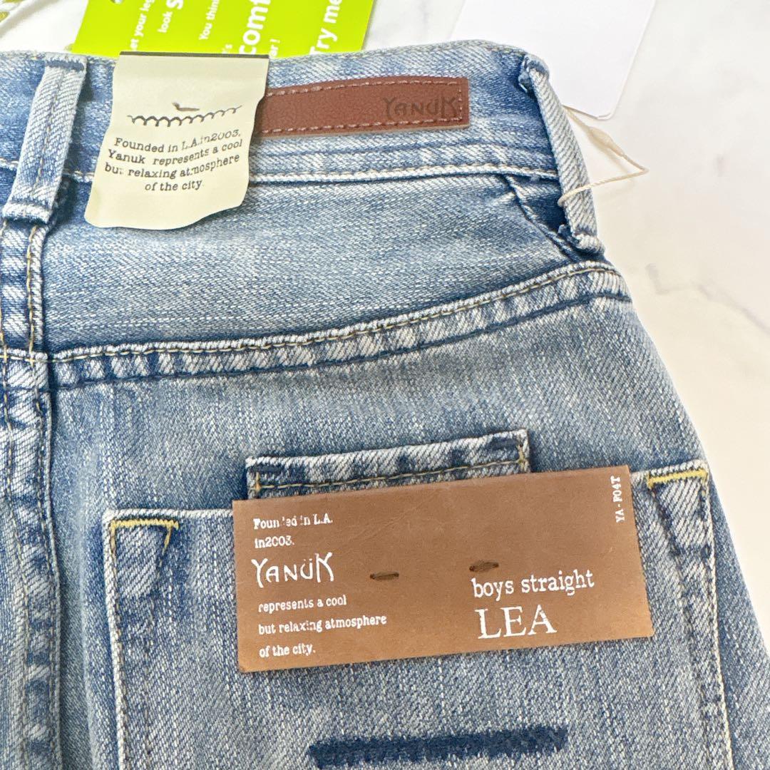 【タグ付】ヤヌーク ボーイズストレート LEA レア 21 リアリー ライト