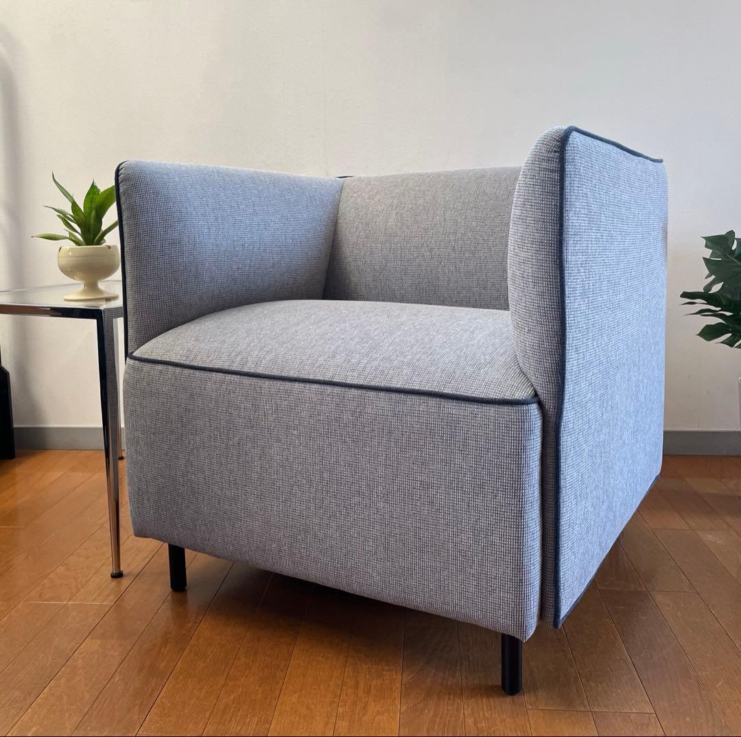 PLUS プラス　S1 アームチェア　① 19万　シングルソファ　モダン　美品
