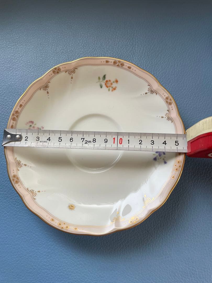 ノリタケ ダイヤモンドコレクション　メゾンフルール二人用食器セット　スープカップ