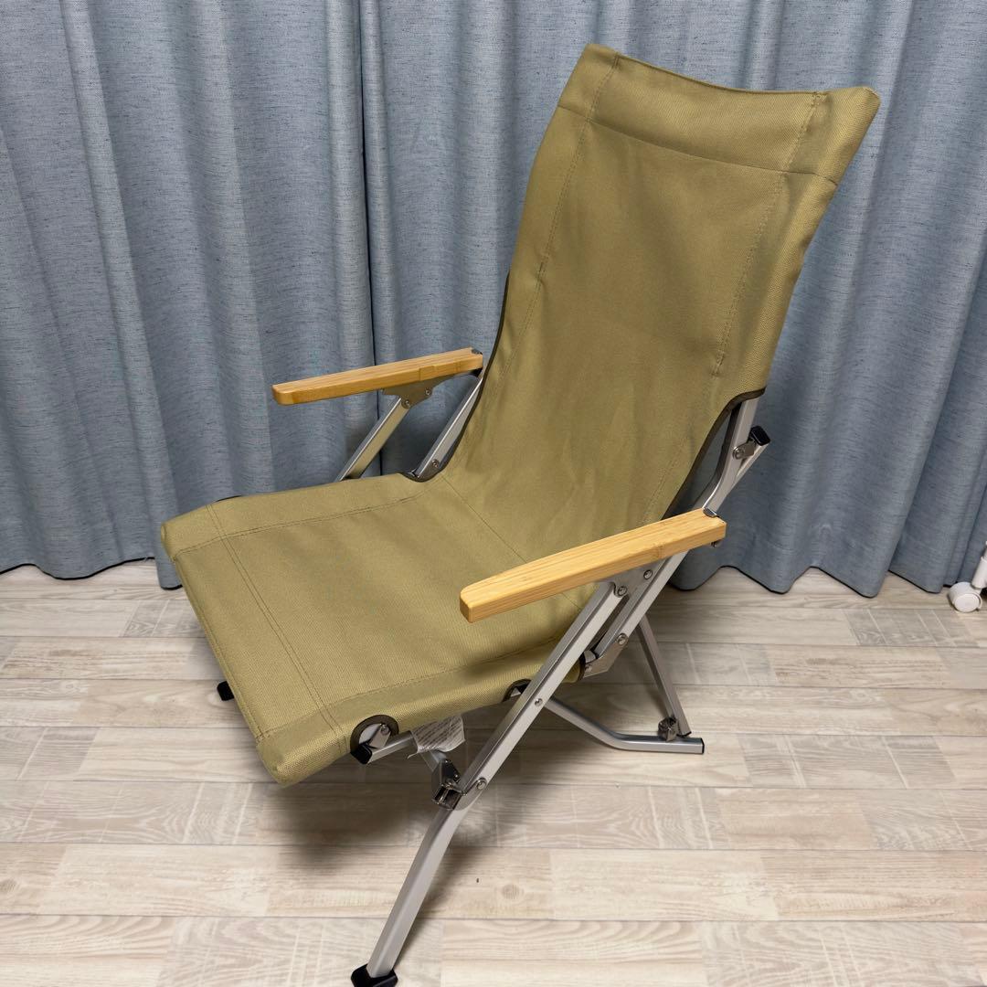  peak ローチェア30 チェア カーキ 室内使用・保管　美品