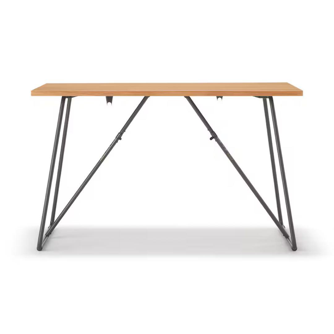 無印良品/木製折りたたみテーブル/オーク材/120cm幅