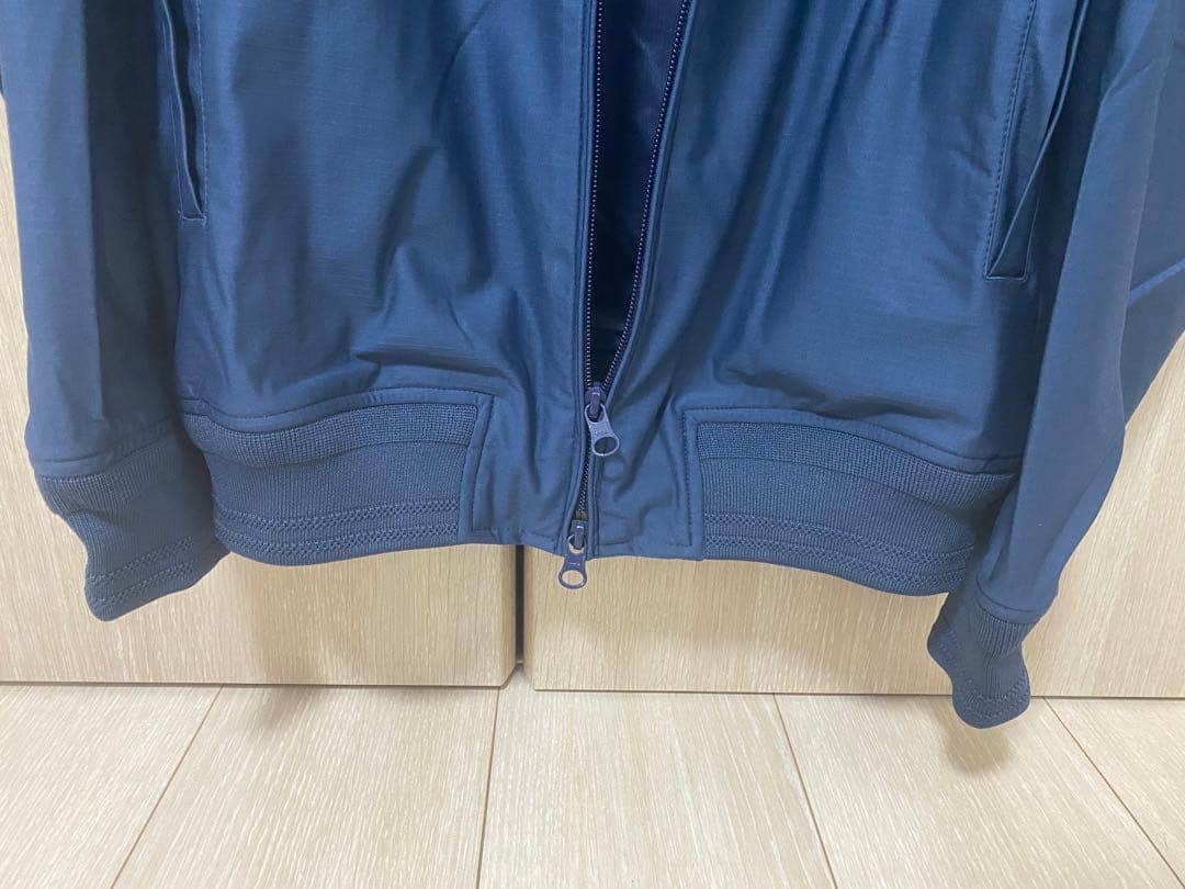 【美品】ビームスゴルフ M ドッグイヤーブルゾン ネイビー