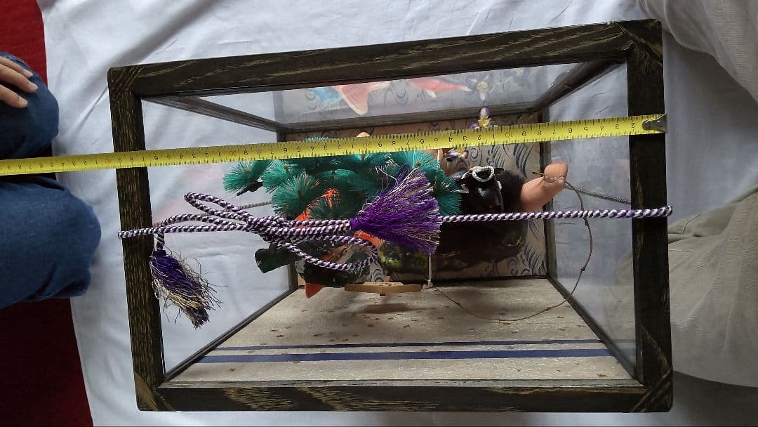 五月人形　出世金太郎　鯉釣り（あしがら山）ケース入　昭和レトロ　アンティーク