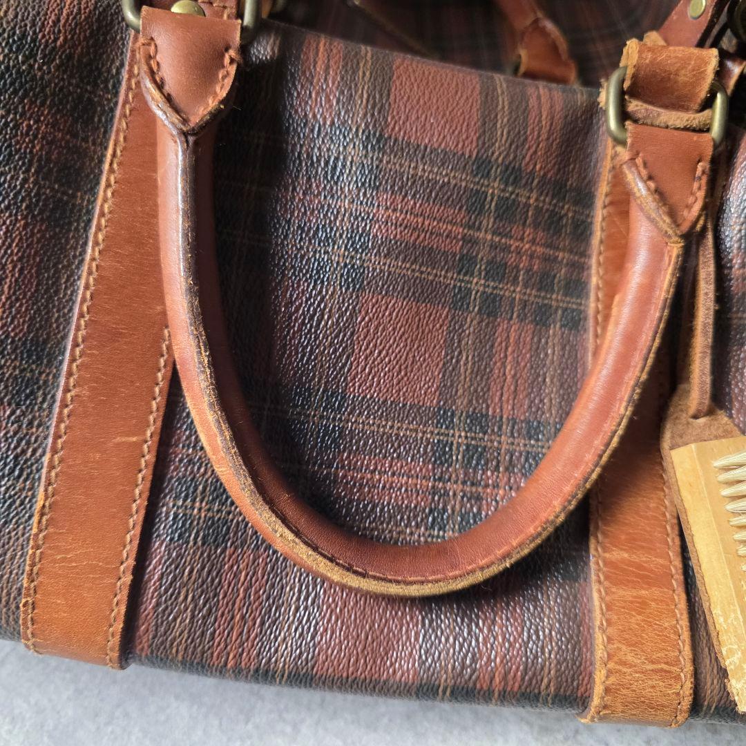 POLORALPHLAURENラルフローレン2wayボストンバッググレンチェック