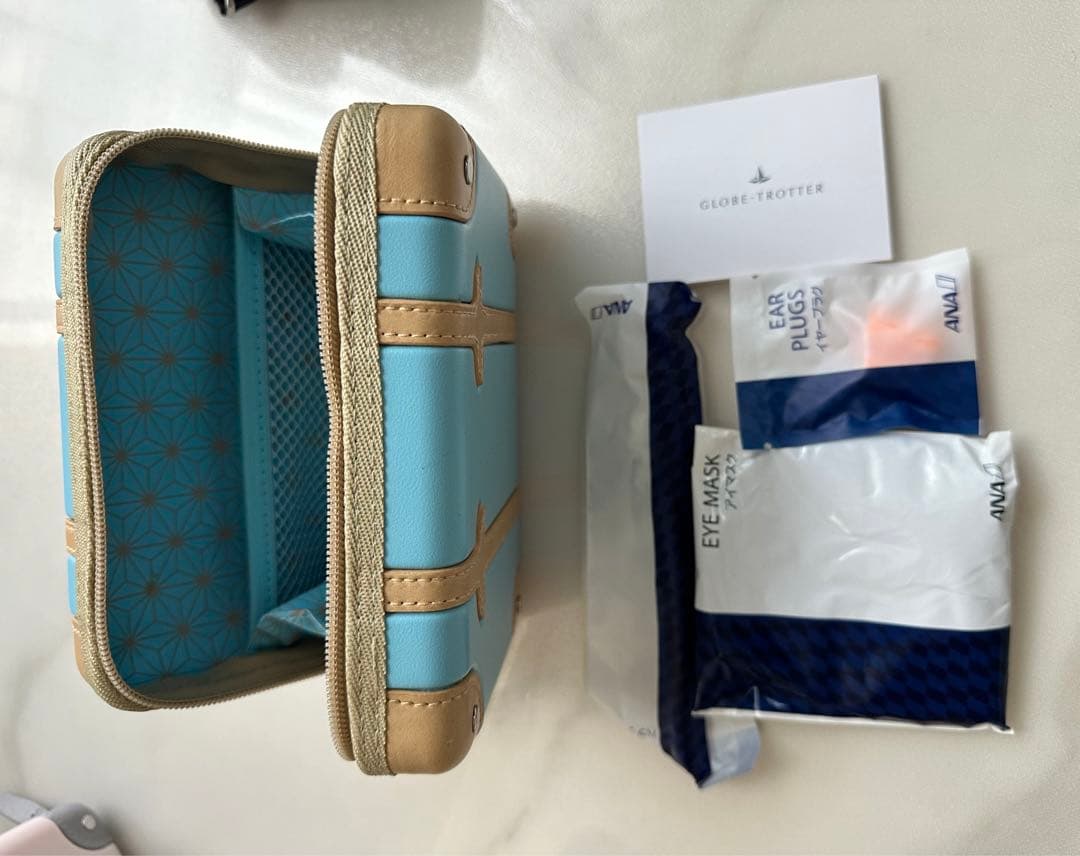 4個セット新品未使用ANAとグローブトロッターコラボ、ファーストクラスアメニティ