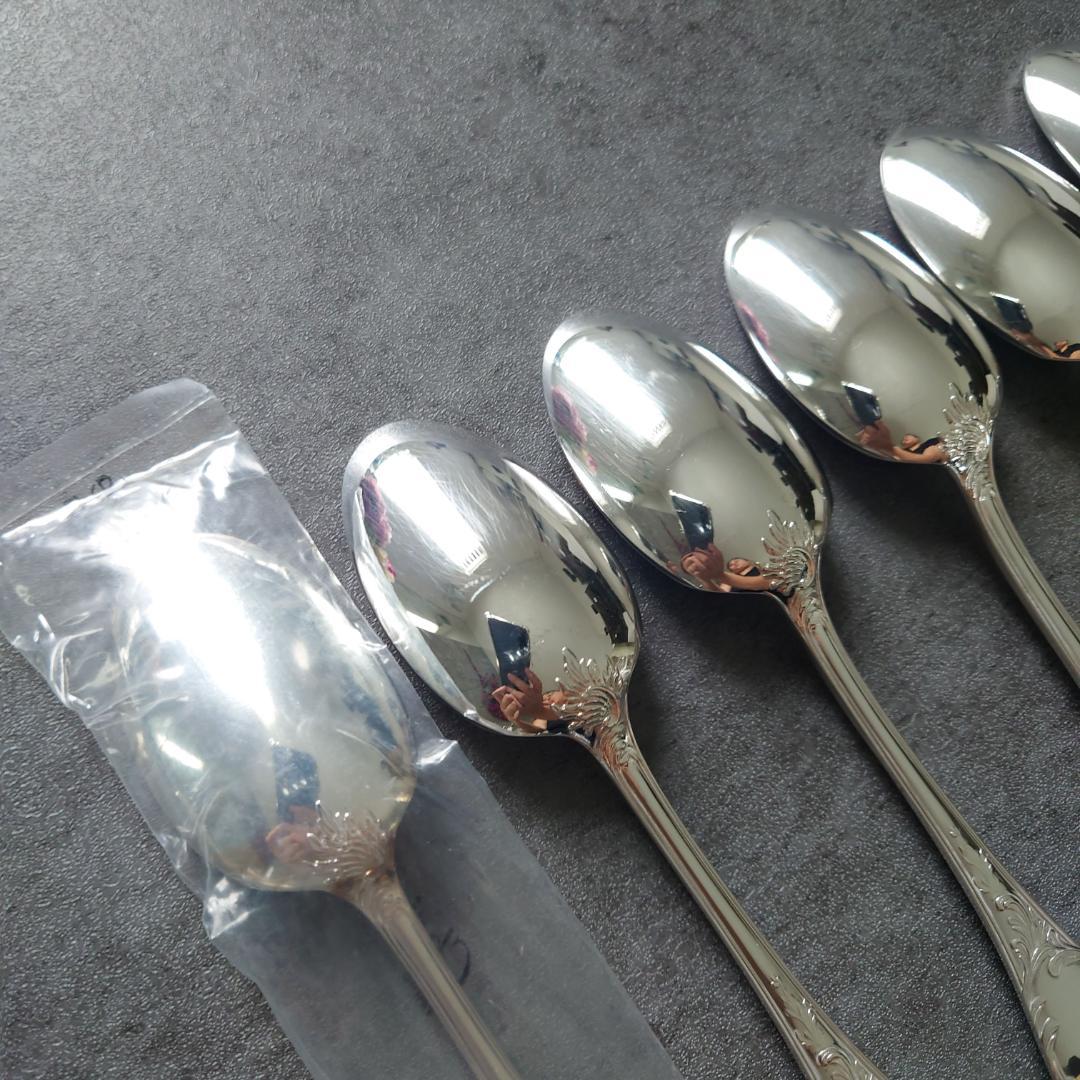 希少 美品 クリストフル マルリー ティースプーン 未開封含む 6点