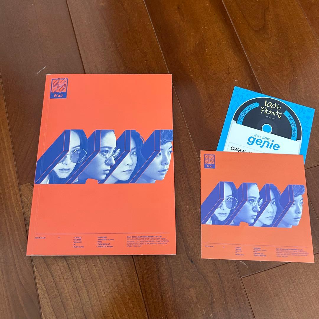 【美品】ｆ（X）４ＷＡＬＬＳ　クリスタルver　韓国輸入盤　ＣＤ