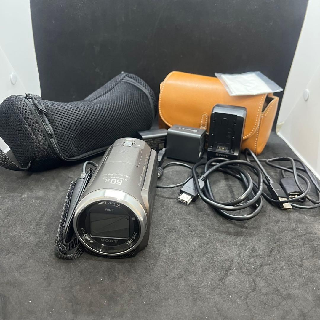 【匿名発送】SONY HDR-CX680 ビデオカメラ　ケース　付属品　セット