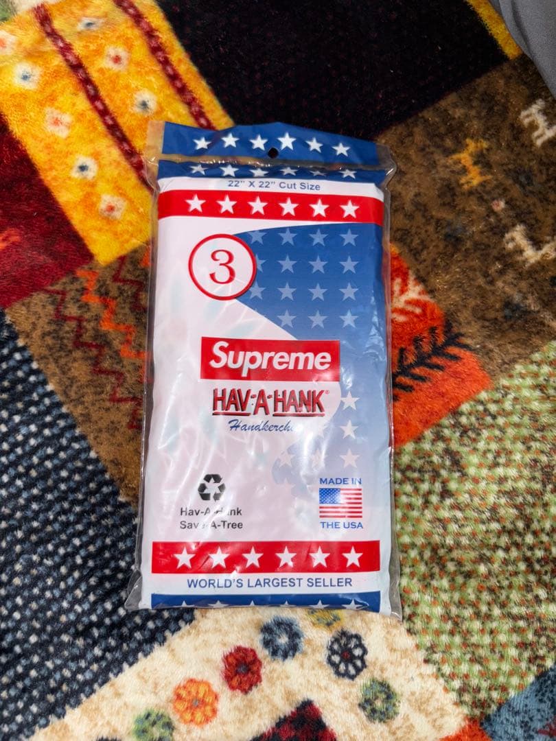 Supreme Hav-A-Hank バンダナ 三色セット　未開封