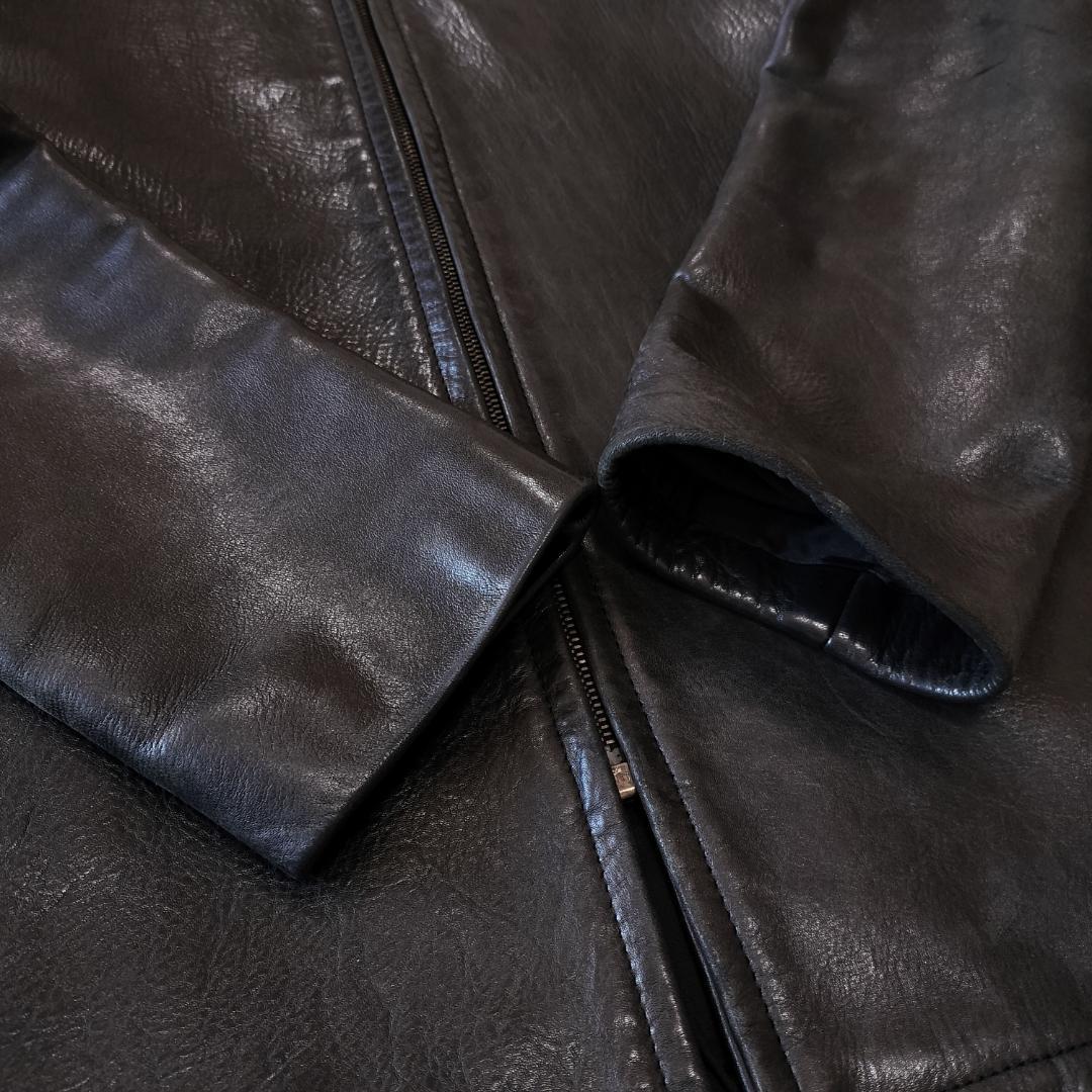 希少old A.P.C. 馬革 フランス製 レザージャケット XS ヴィンテージ