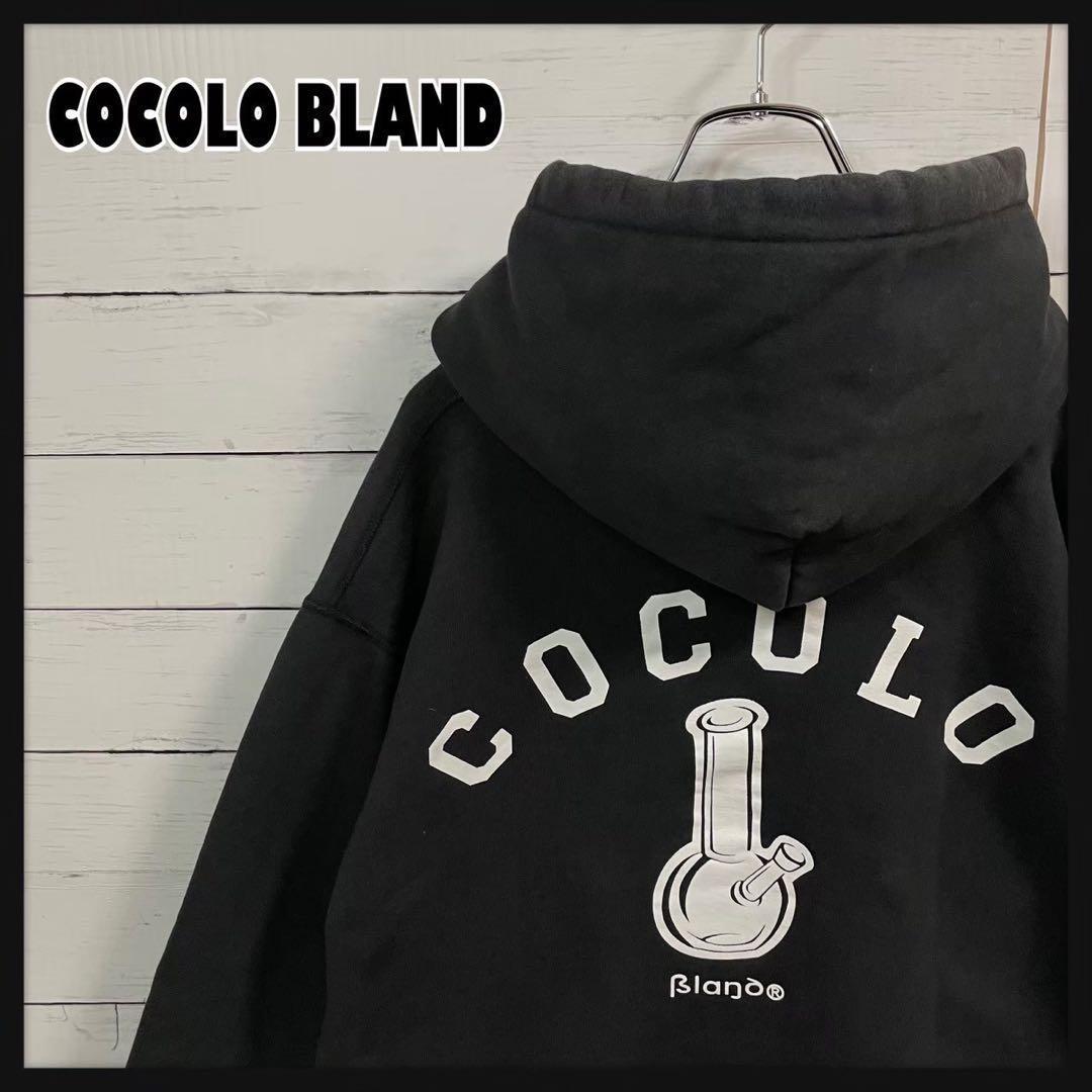 1【人気Lサイズ】ココロブランド☆ビッグロゴ 人気モデル パーカー☆364