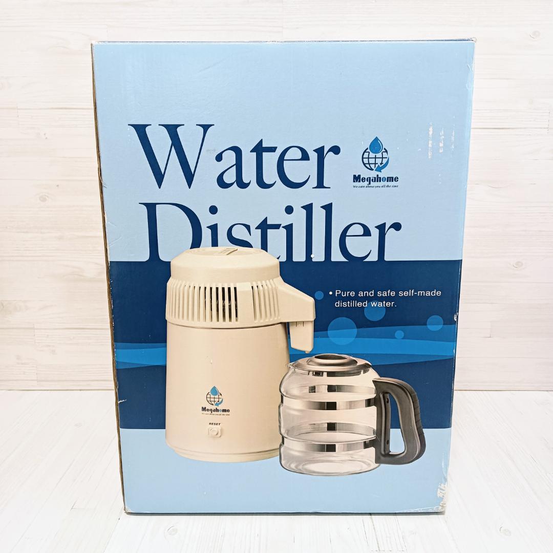 【未使用】 メガホーム 家庭用蒸留水器 MH-943WS 水瓶座の雫 シリーズ