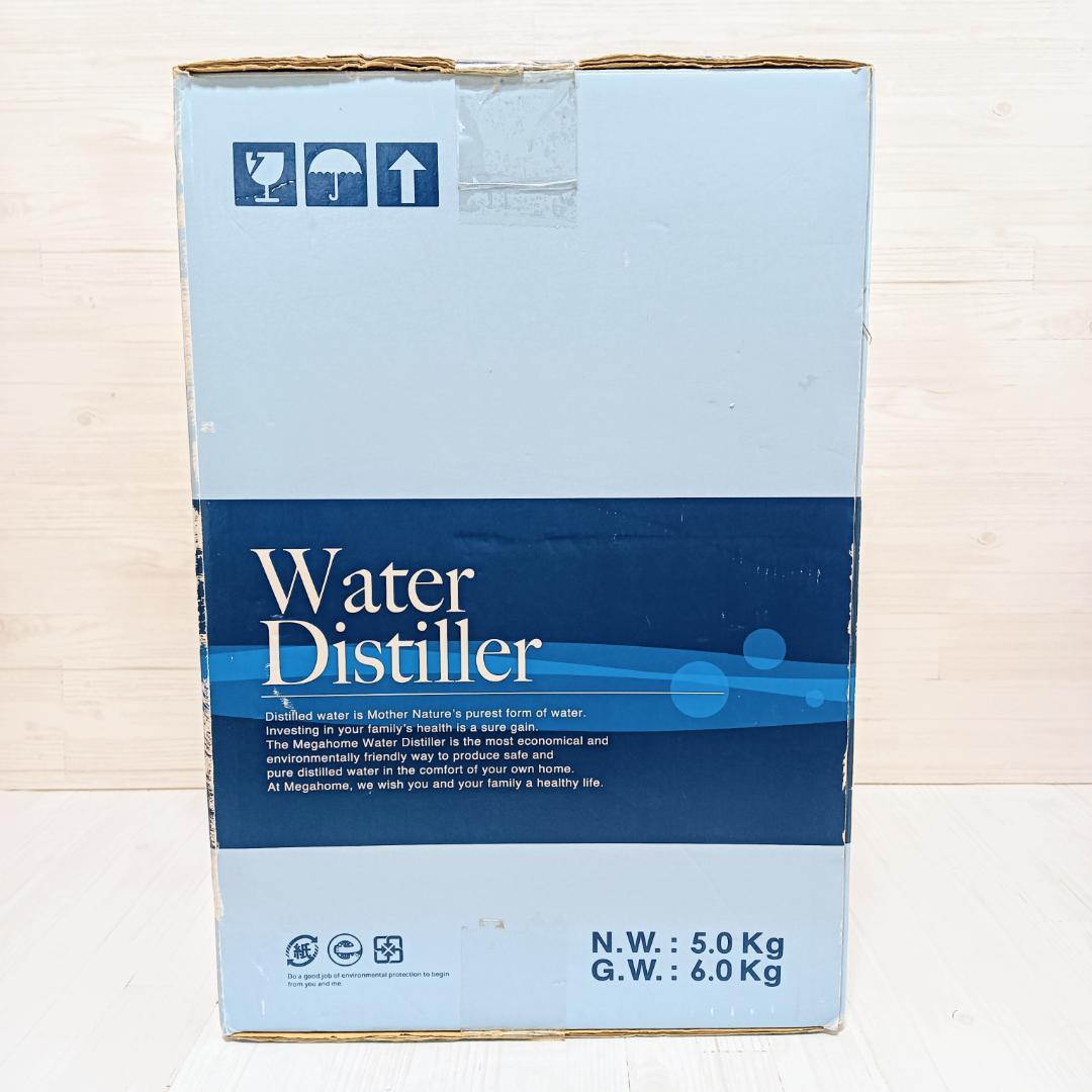 【未使用】 メガホーム 家庭用蒸留水器 MH-943WS 水瓶座の雫 シリーズ