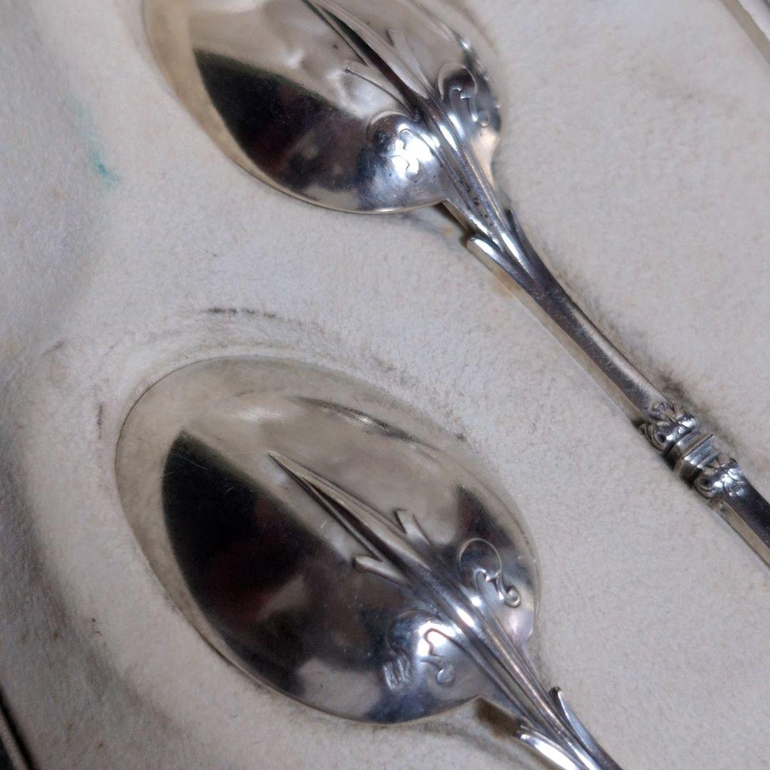 【希少♪】 カルディヤック スプーン 6本セット ルネサンス 純銀 伯爵家注文品