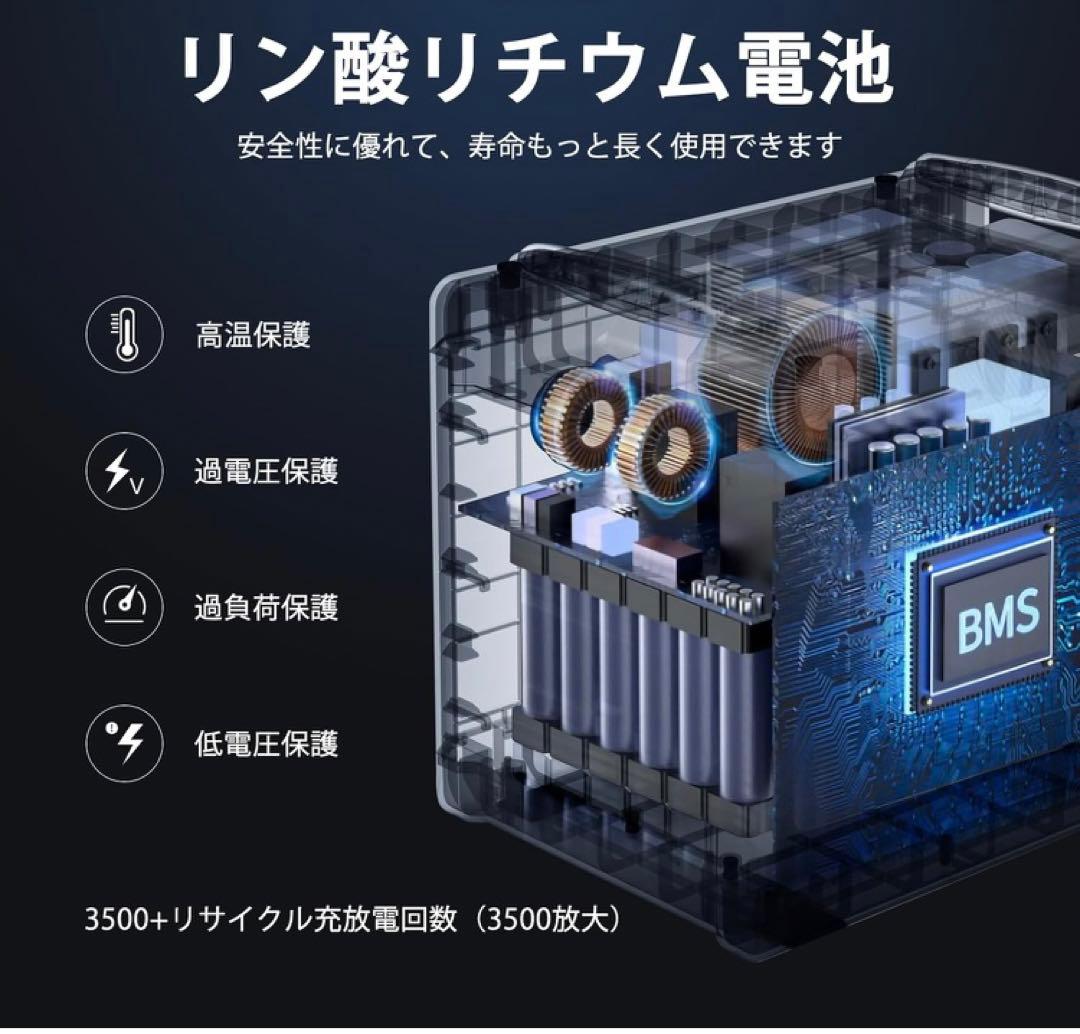 断*)様 SolarPlay 2500W ポータブル電源2300Wh/72000