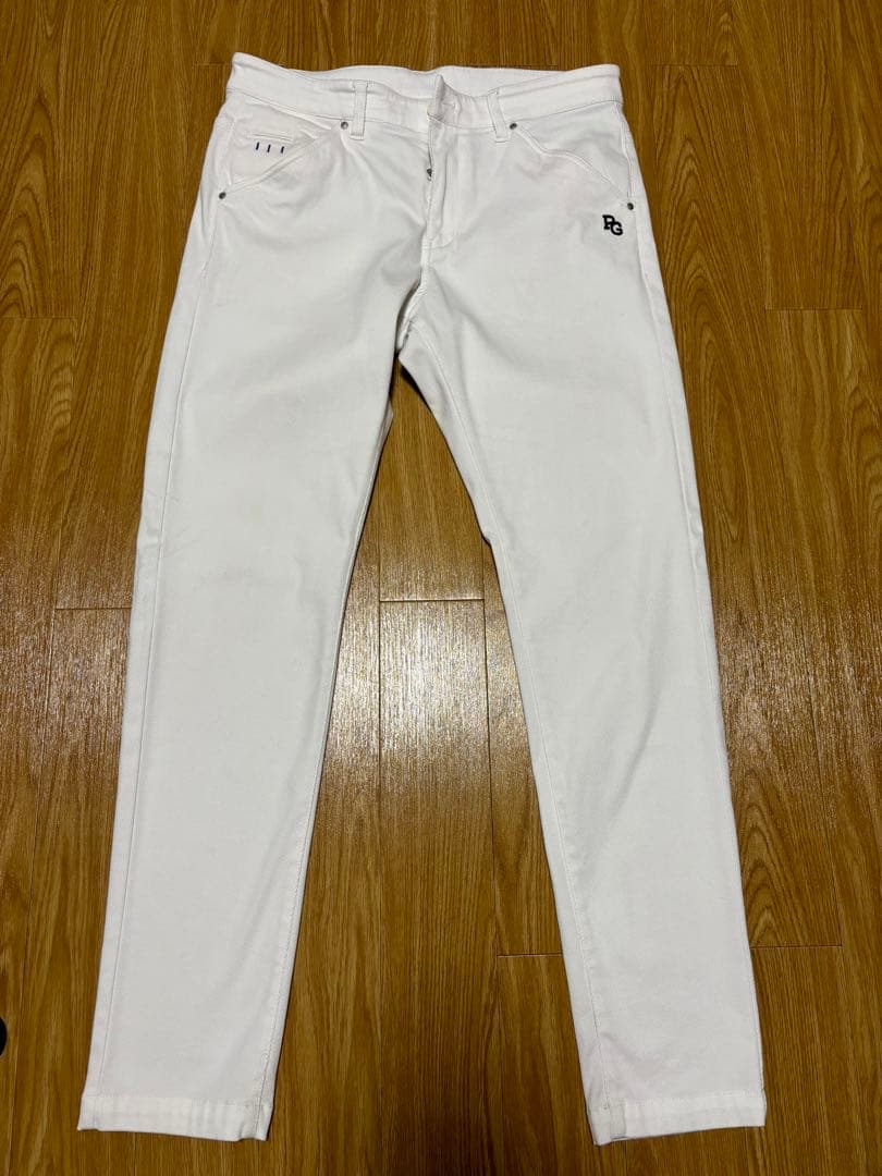 PEARLY GATES ホワイト パンツ 美品
