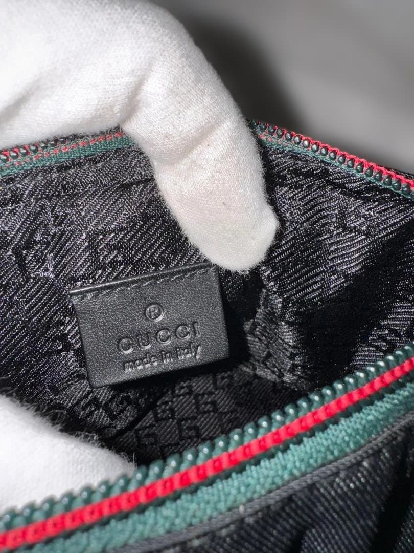 新品未使用　GUCCI ブラック ボディーバック／ウエストポーチ