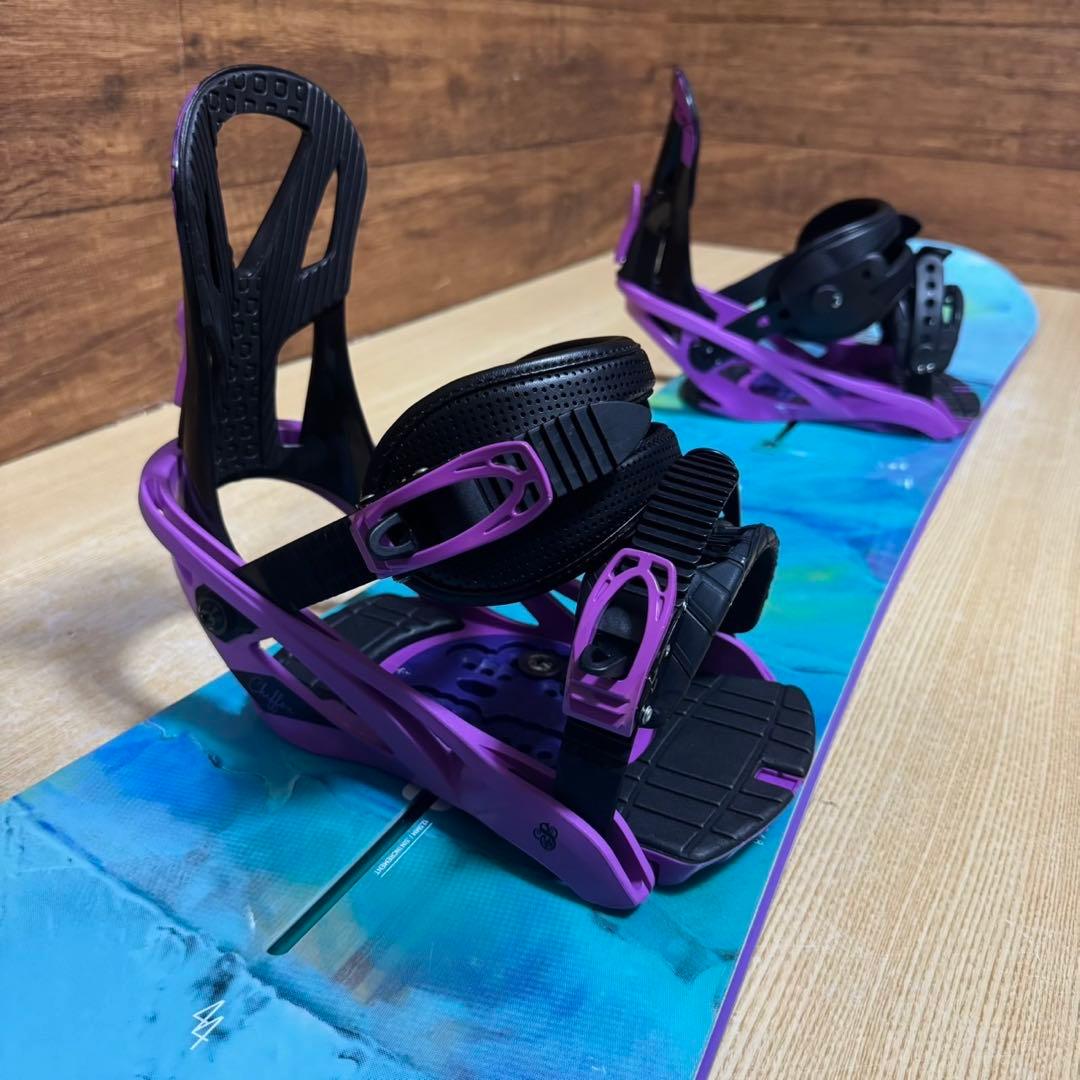 美品　BURTON バートン　SWIVEL レディース スノーボード 3点セット