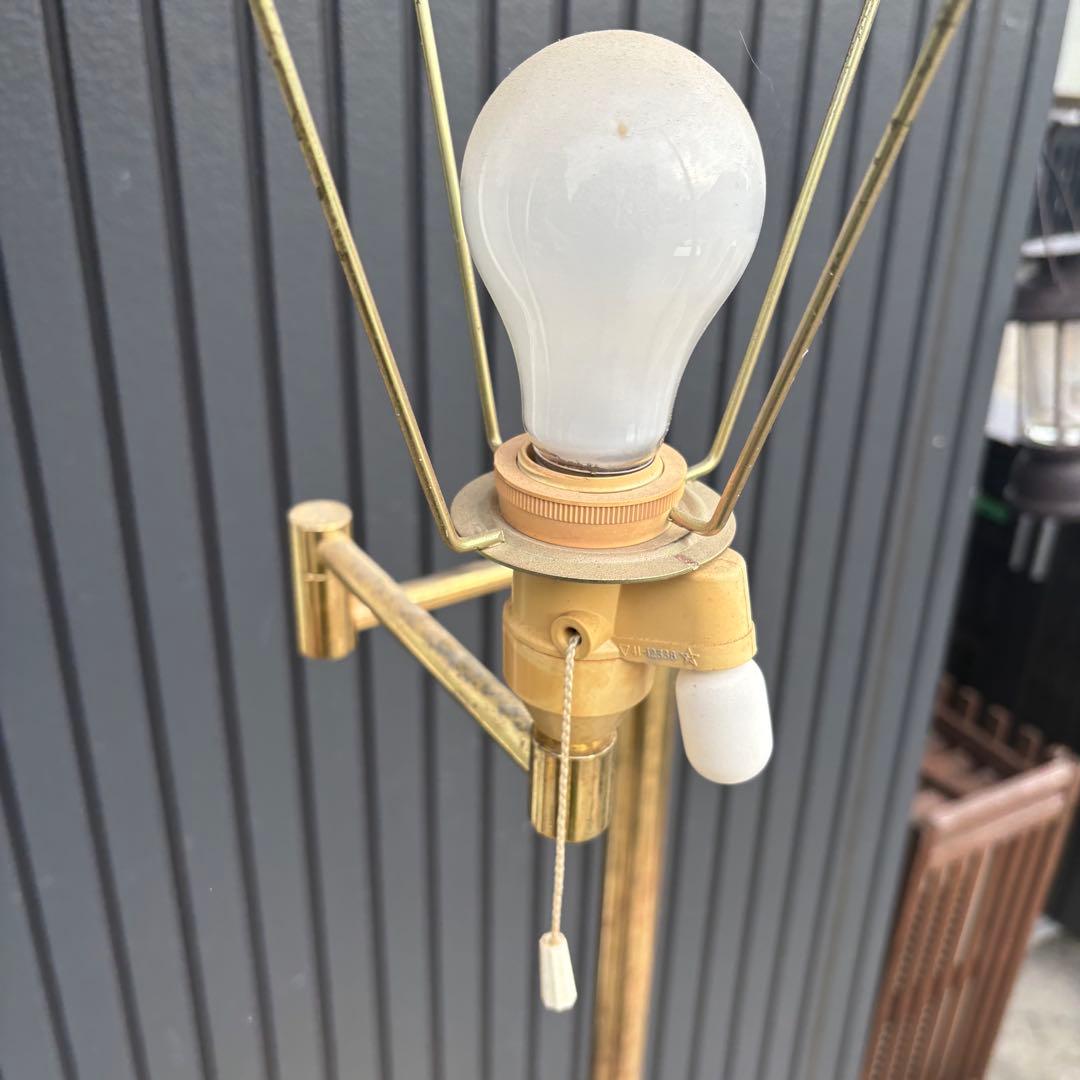 北欧レトロ サワグチ スイングアーム フロアライト フロアスタンド 可動アーム