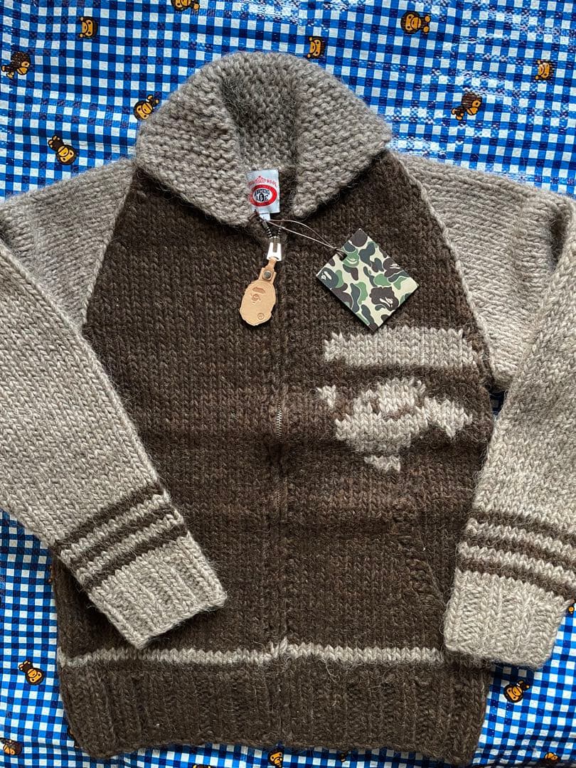 エイプ　ニットカーディガン mamiruton