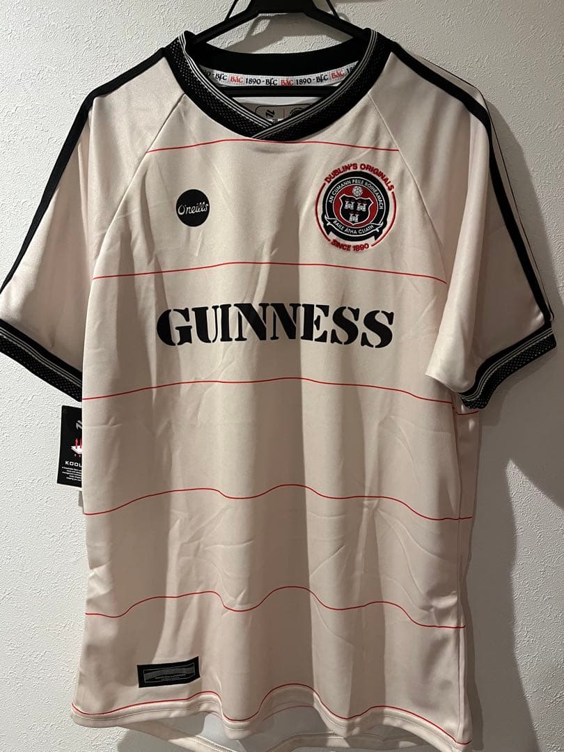 【日本未発売】Bohemian fc×Guinness コラボフットボールシャツ