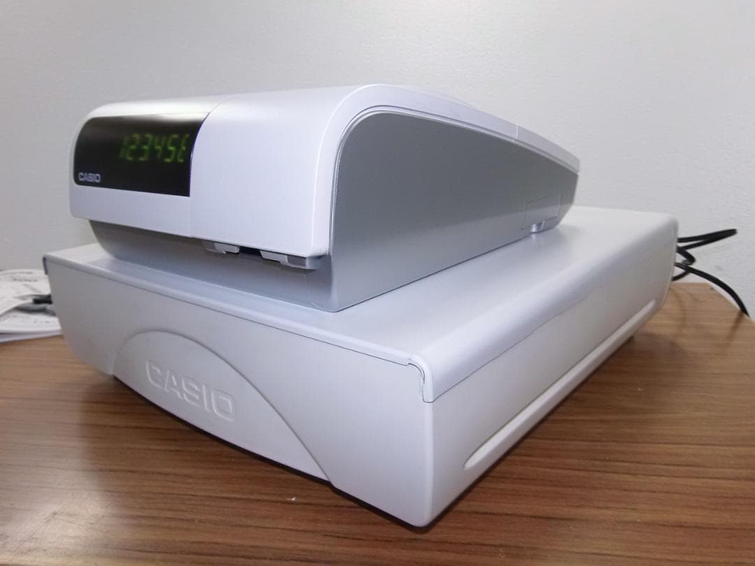 11222店名設定無料カシオ１０部門TE-300インボイスレジスター軽減税率対応