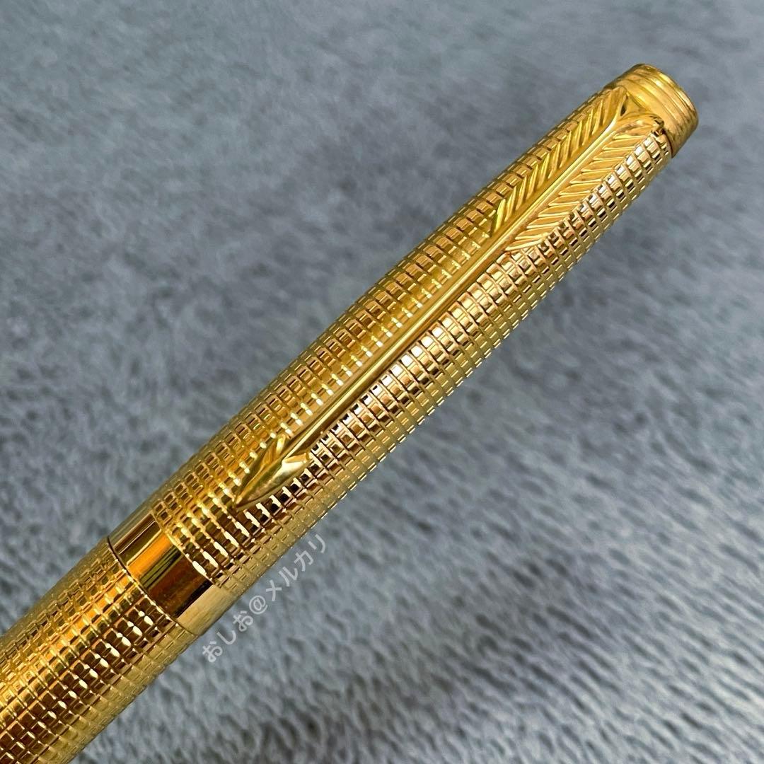 【極美品】PARKER パーカー万年筆　シズレ　ゴールド14K