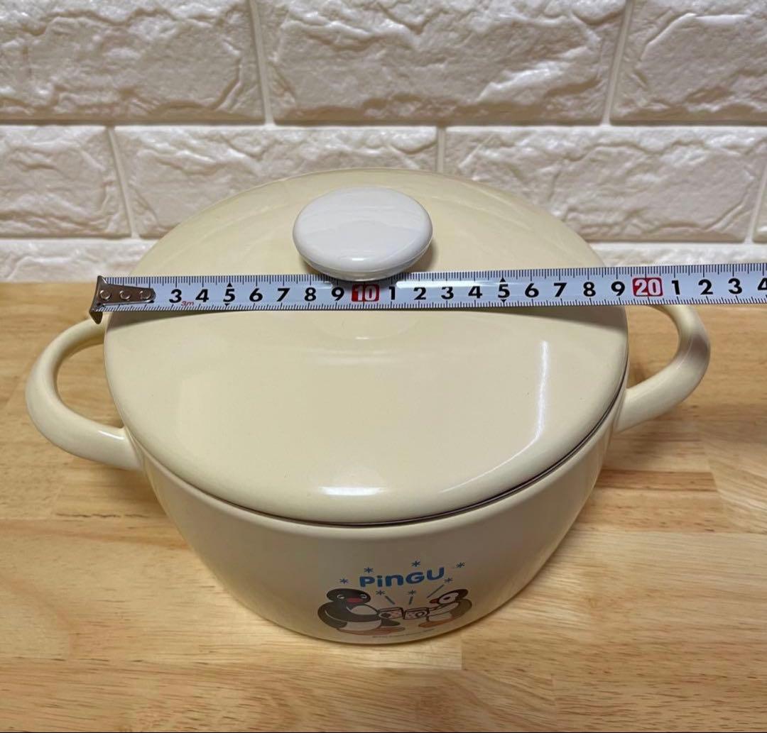 【非売品】ピングー のホーロー鍋 とミルクパンと茶碗のセット