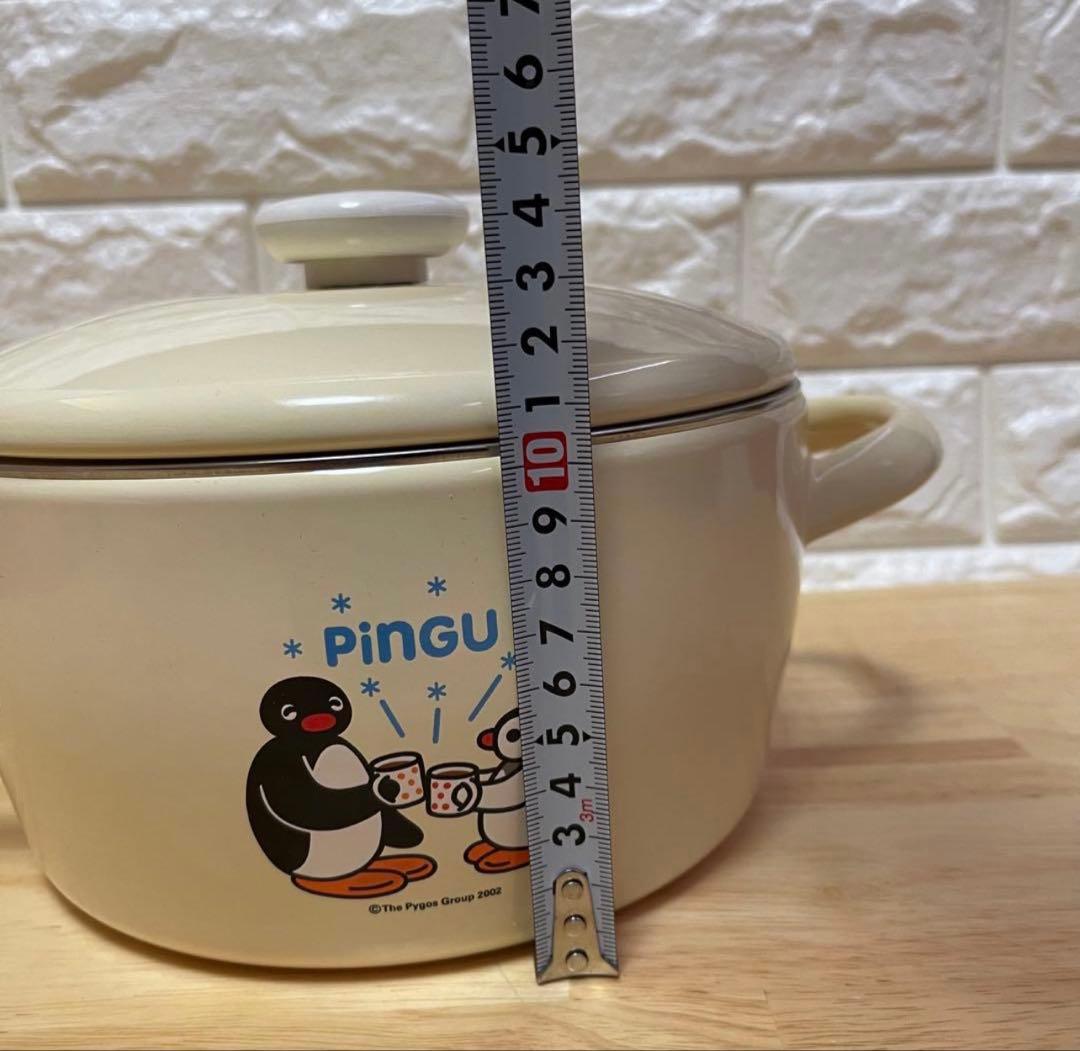 【非売品】ピングー のホーロー鍋 とミルクパンと茶碗のセット