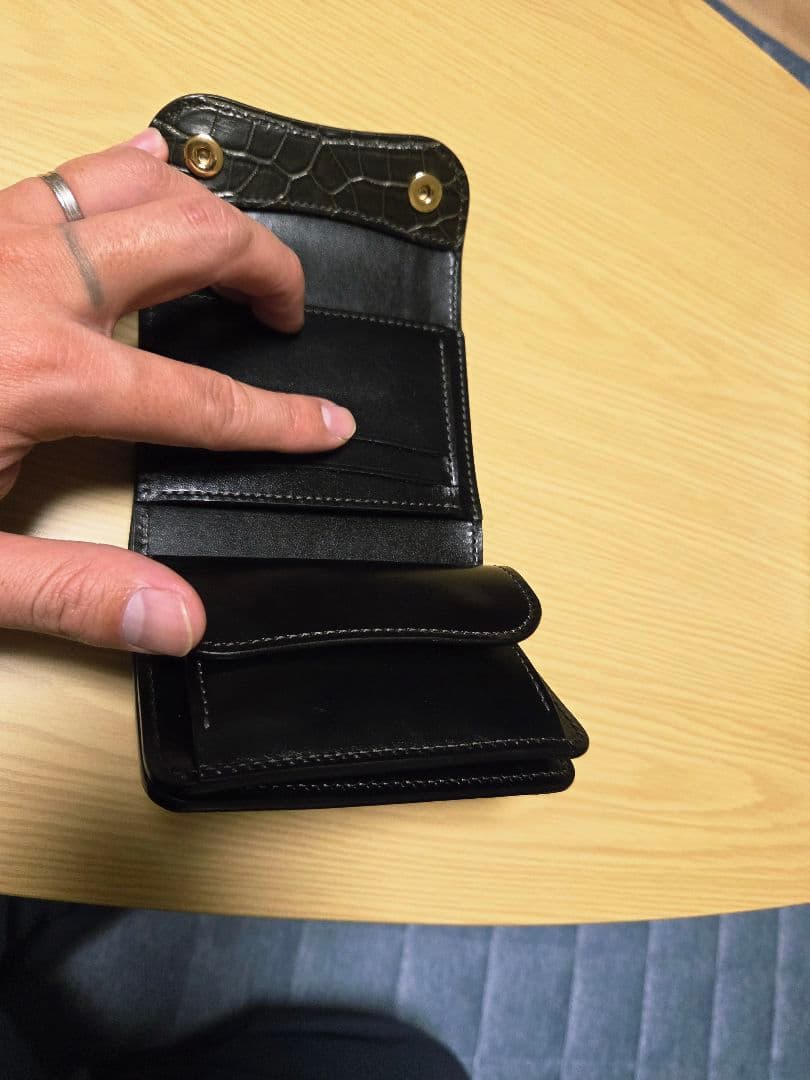 【1点物】ENO クロコ　カーキ色