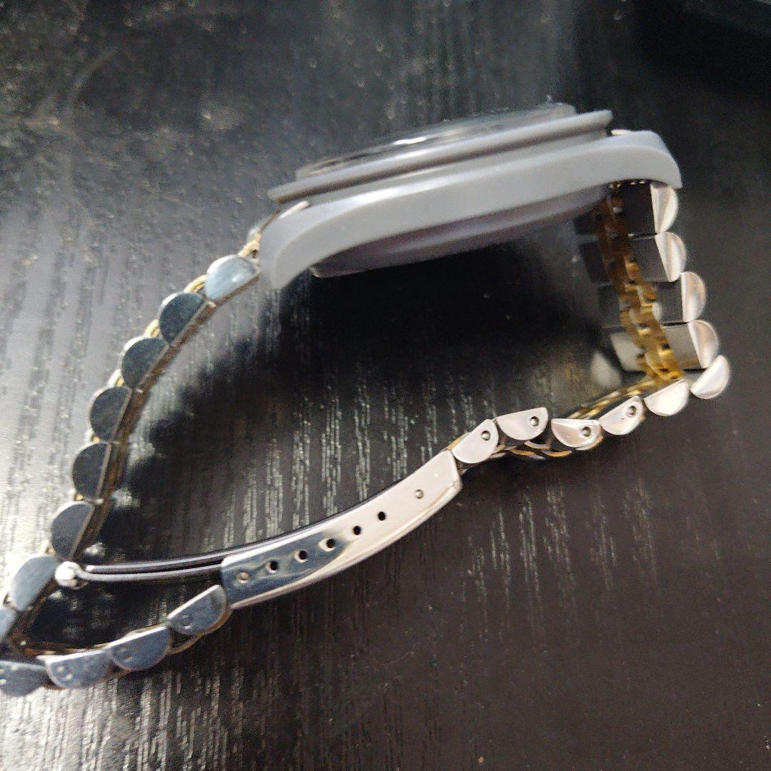 金属リンクブレスレット シルバー ゴールド