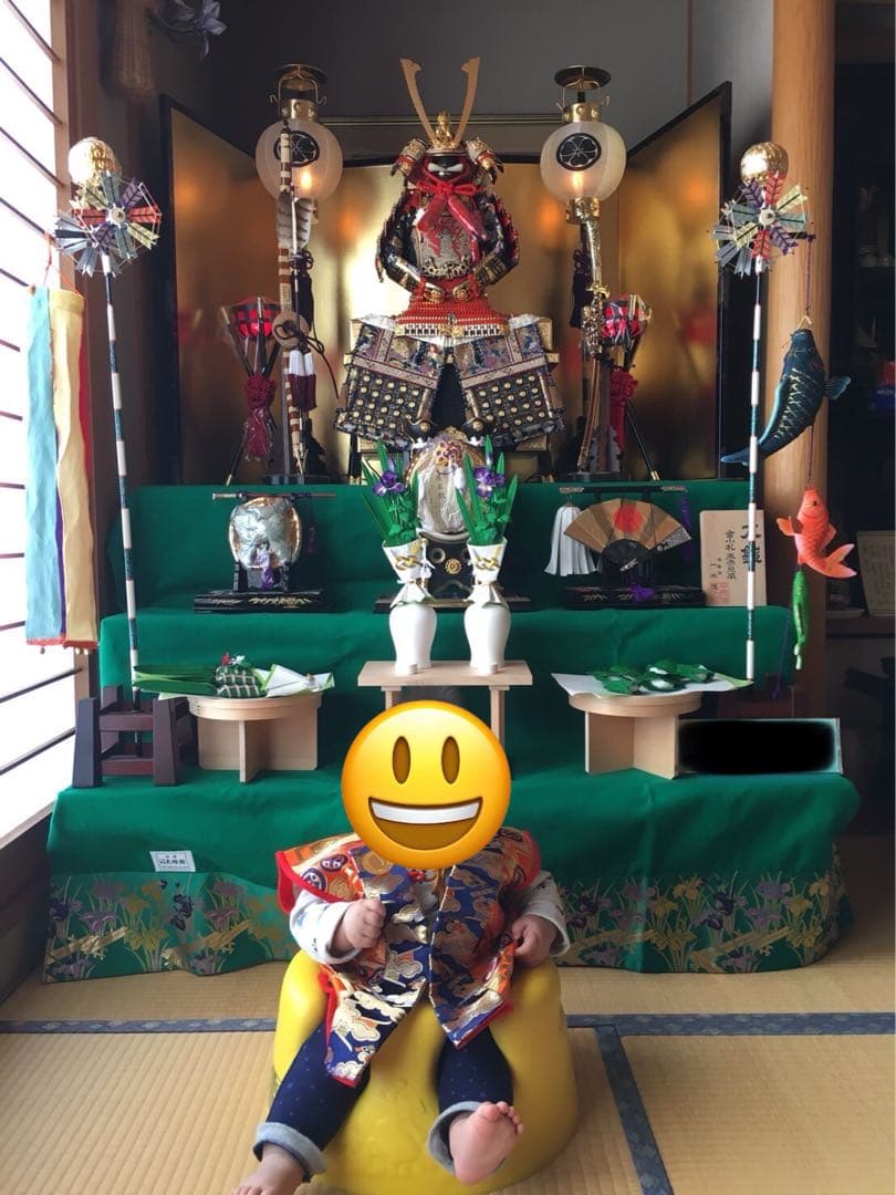 京都平安一水三段　五月人形 武士の鎧と兜②