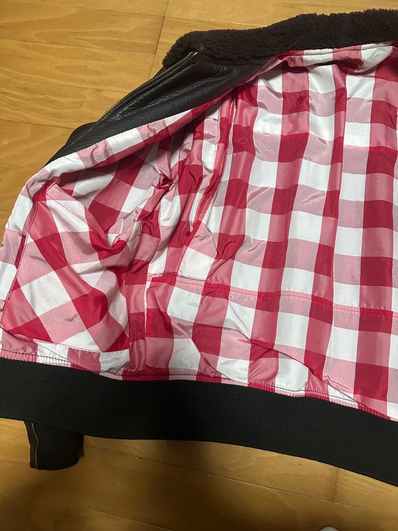 EVISU エヴィス YAMANE：G-1　フライトジャケット　レザージャケット