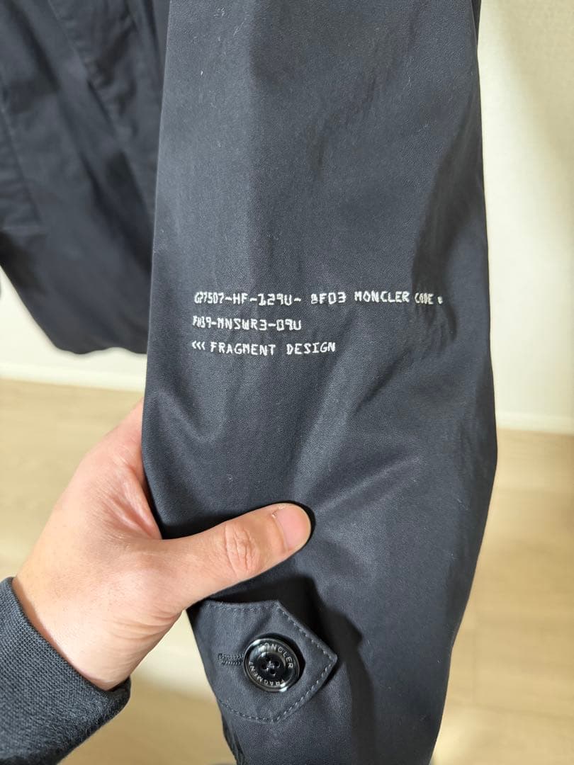 Moncler × fragment design ステンカラーコート