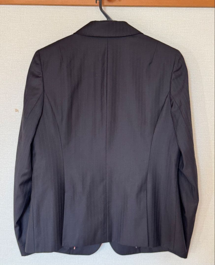 Burberry London ダークグレーストライプパンツスーツ【XLサイズ】