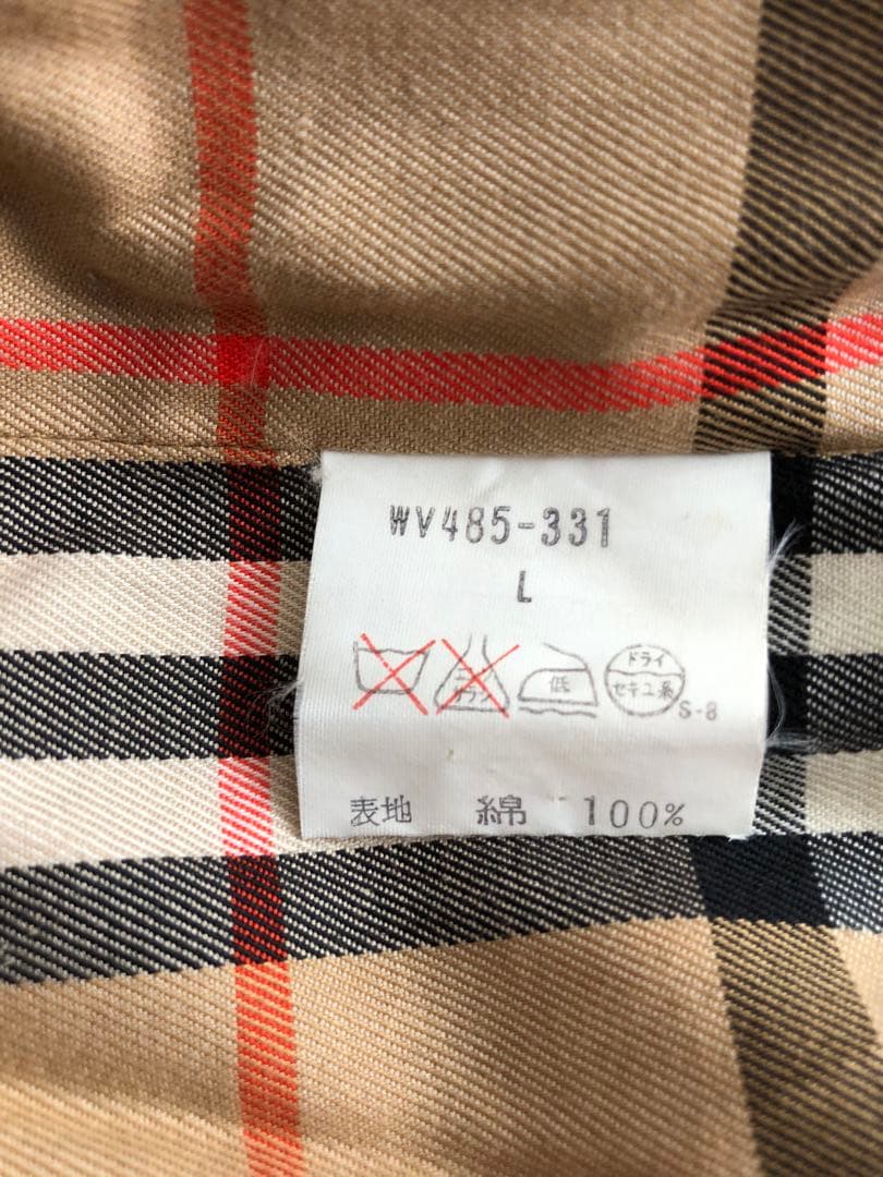 76 Burberry バーバリー　ライナー付き　トレンチコート 着丈89cm