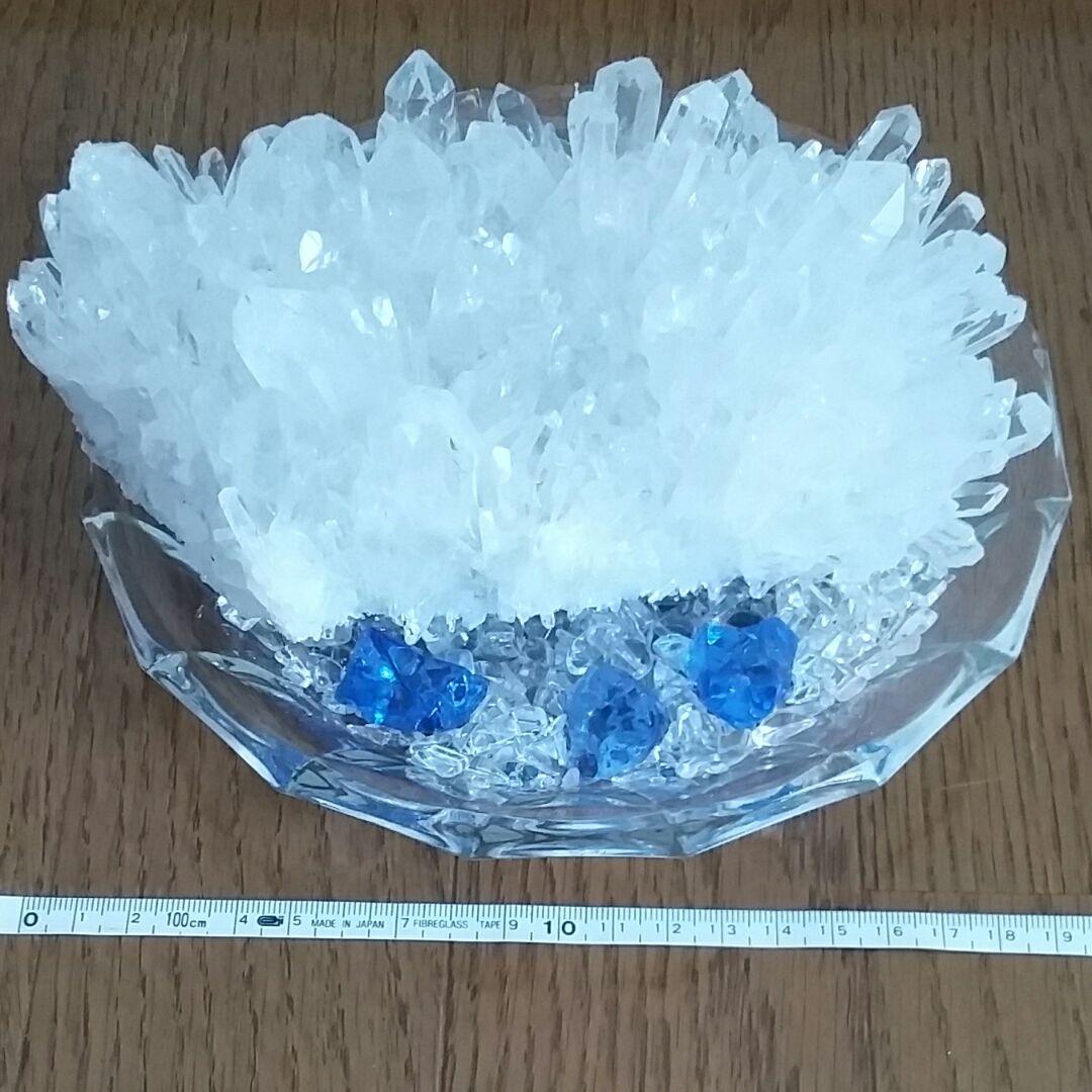 水晶　クラスター　中国産