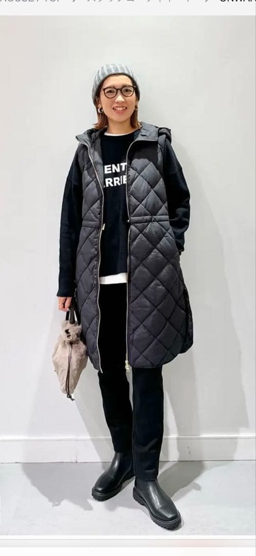 タイオン TAION LIMONTA UNFILO ダウン キルティングベスト