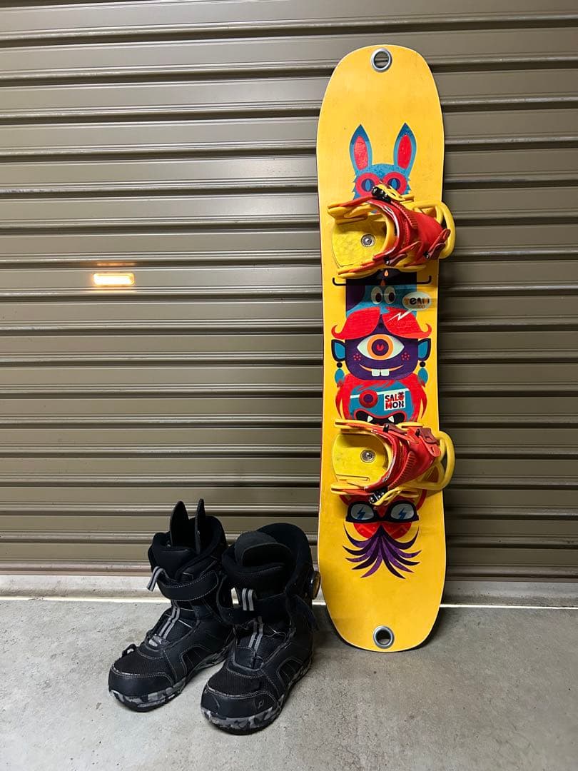 子供用 Salomon TEAM 100 スノーボードセット