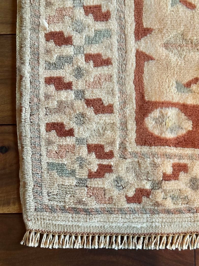 トライバルラグ　ヴィンテージラグ　コーカサス　アゼルバイジャン　クルド族　美品