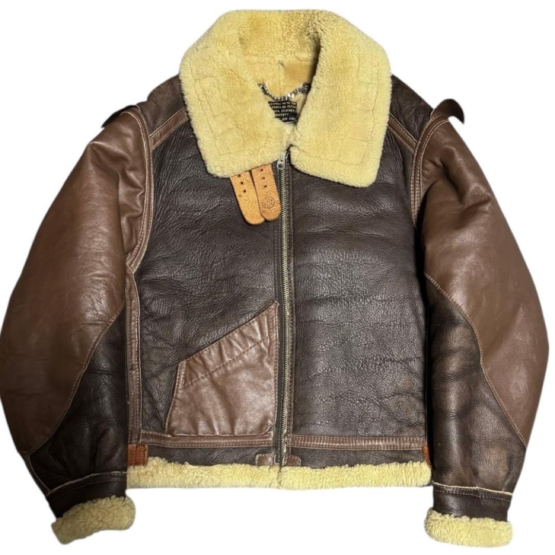 稀少サイズ44 INSIGNIA LEATHER 米国製 B-3 大戦モデル