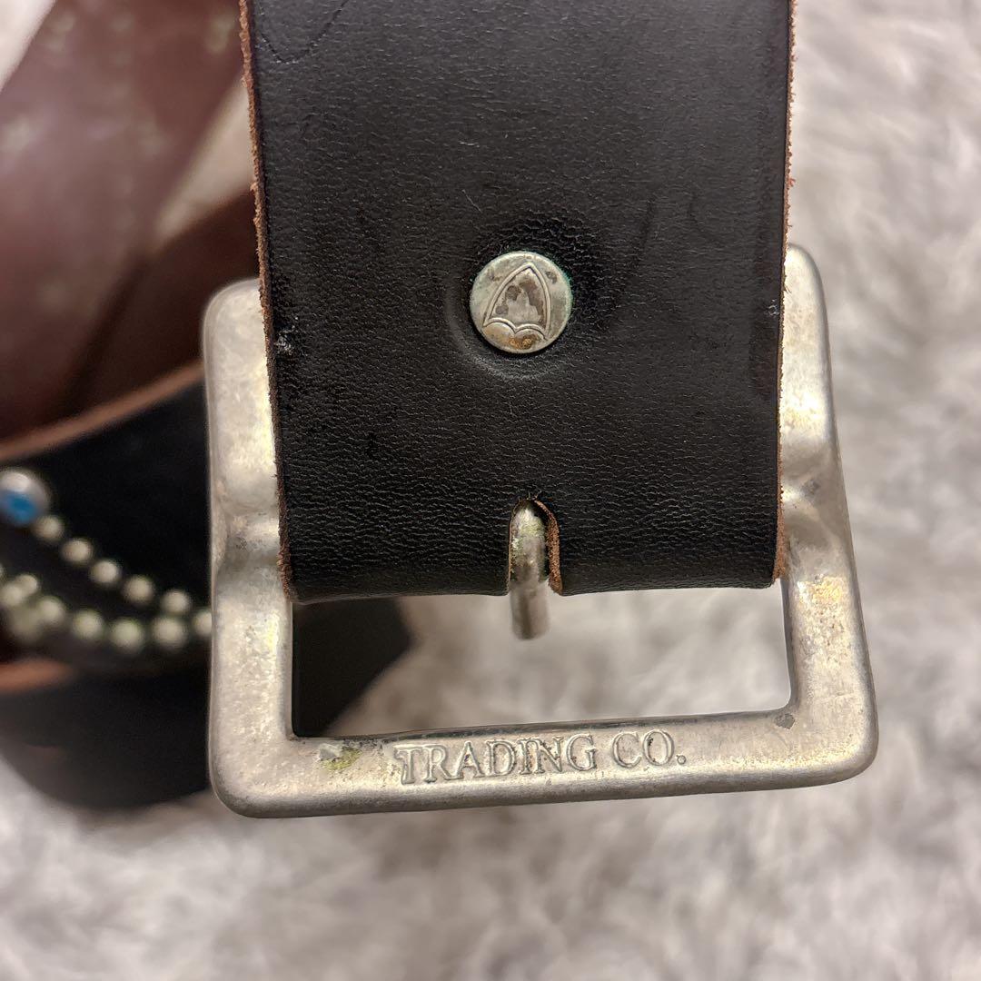 HTC(フラワー ブルーストーン シルバースタッズベルト)