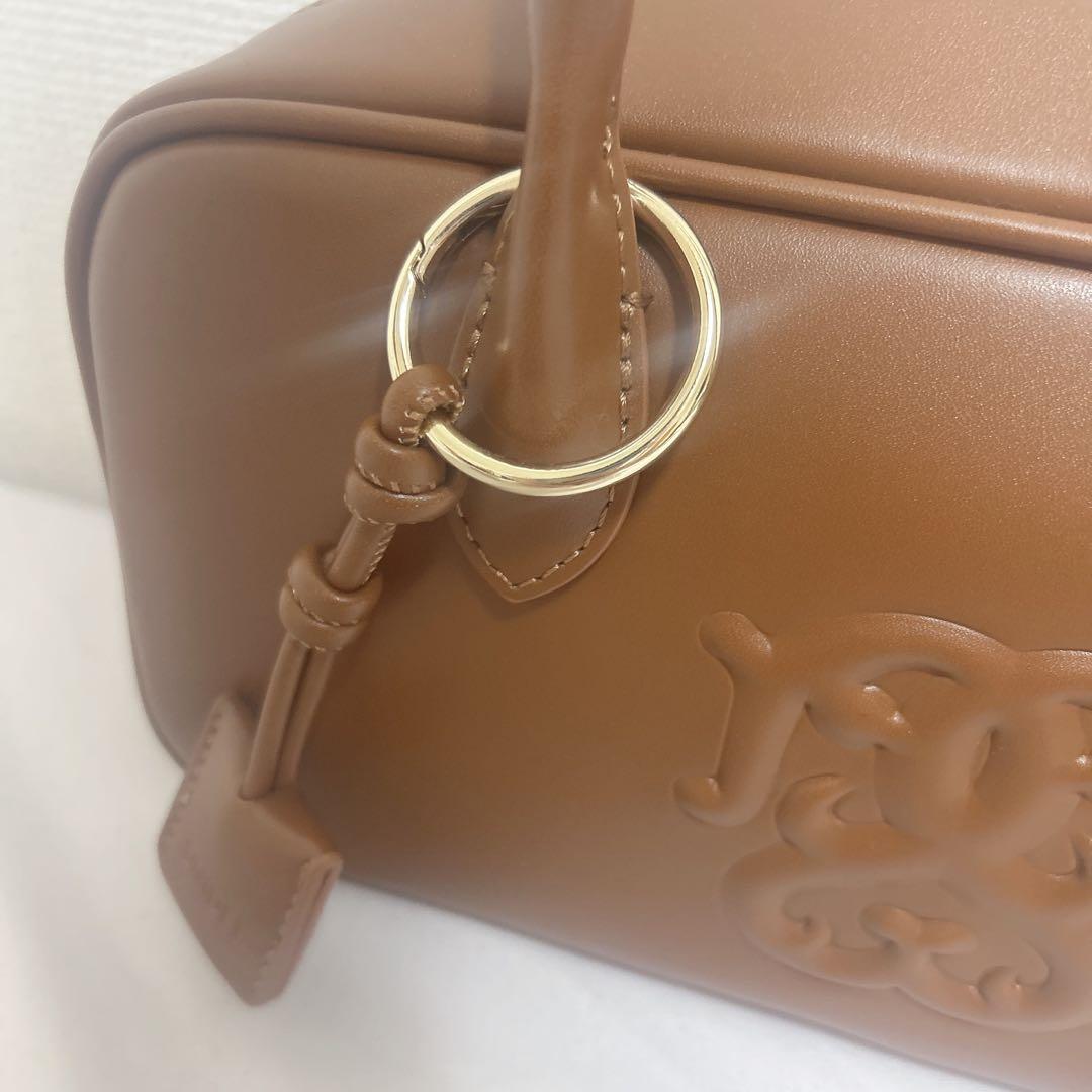 スナイデル　エンボスロゴボストンバッグ