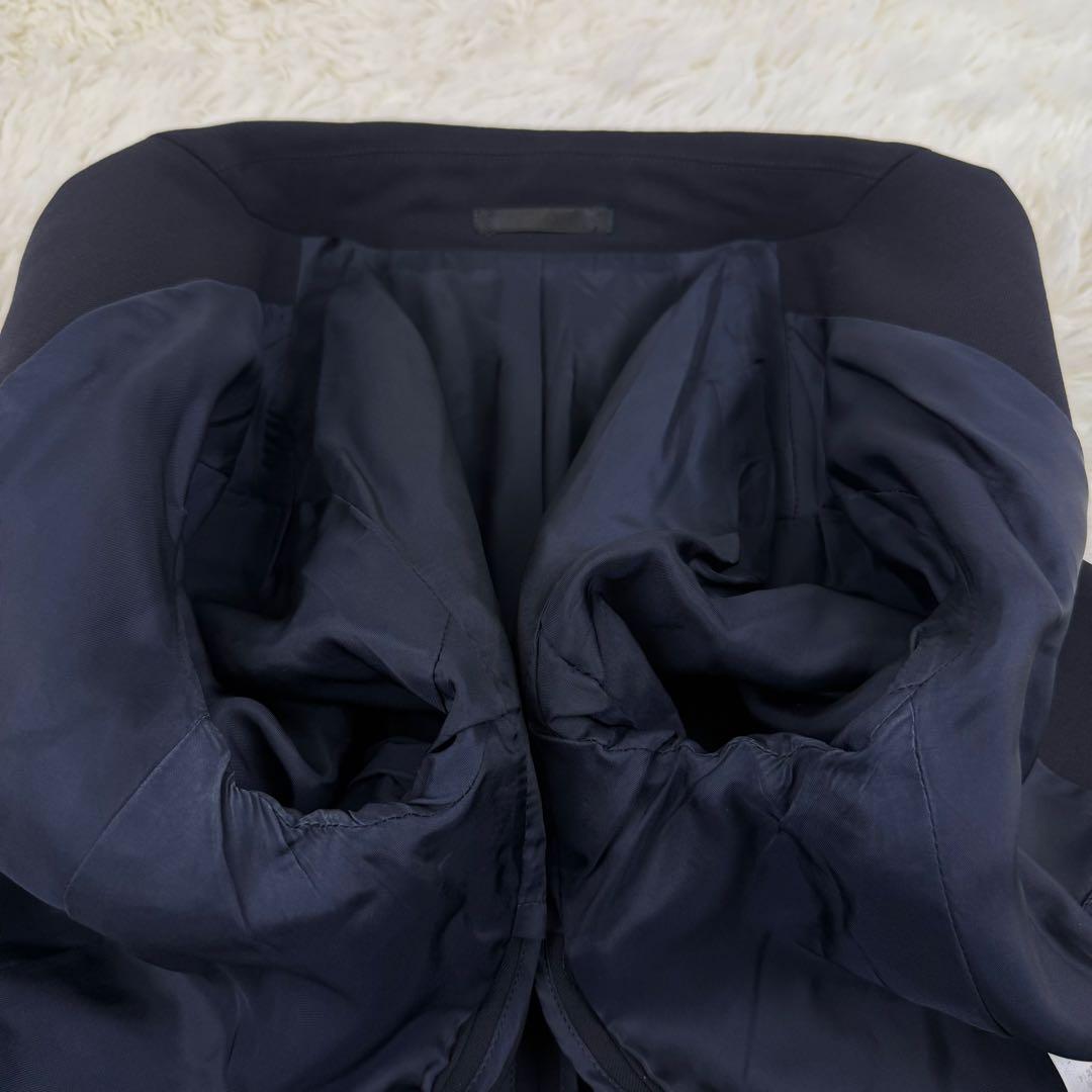 美品 バーバリーロンドン スーツ セットアップ ジャケット フレアパンツ 黒