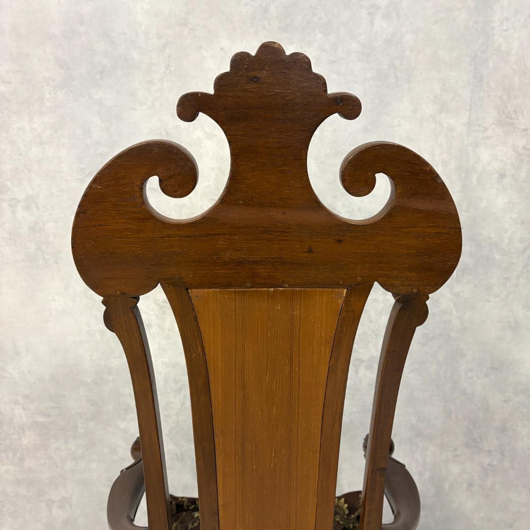 ロココ調 ハイバックアームチェア【B】