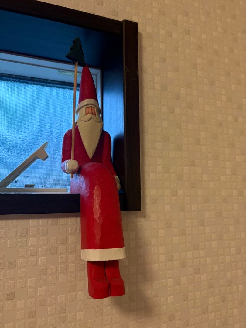 イソベサンタ　お座りサンタ赤